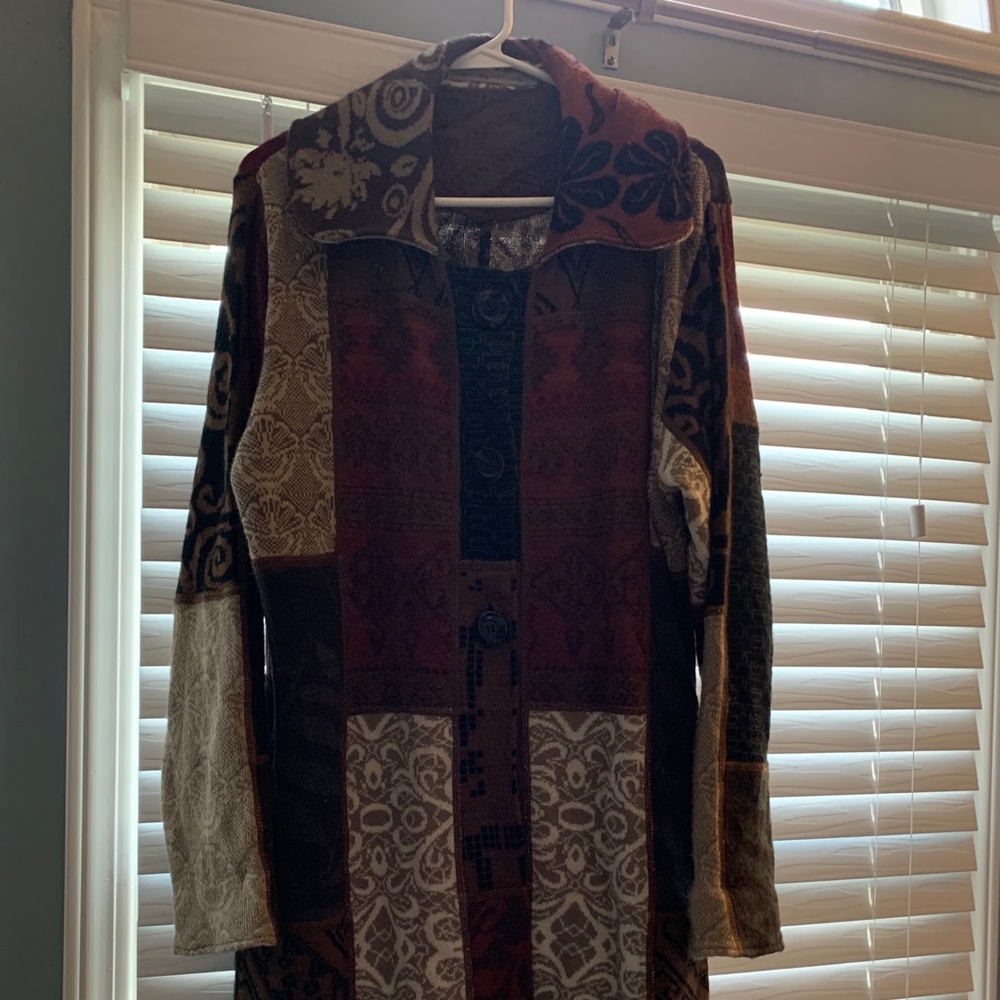 Alpaca wool coat